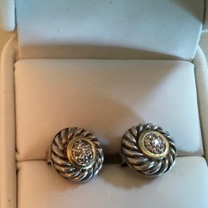 David Yurman Cookie  Cutter Earrings